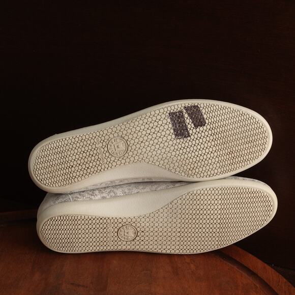 Mephisto Loafers Womens Size 9.5 Gray Leopard Print Slip On Flat Comfort Shoes - Picture 9 of 14